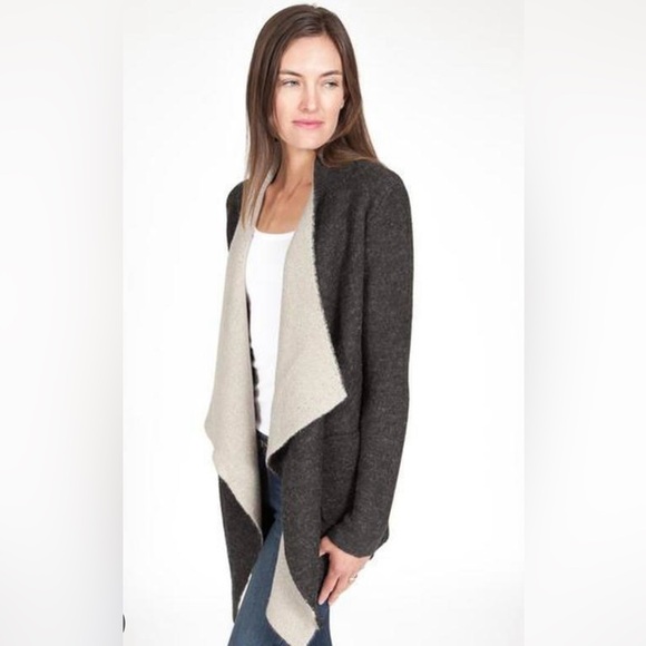 Zara Knit Open Drape Front Wool Blend
Cardigan Sweater Jacket size medium - Picture 2 of 9